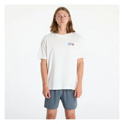 Tričko New Balance Athletics Premium Logo T-Shirt Sea Salt