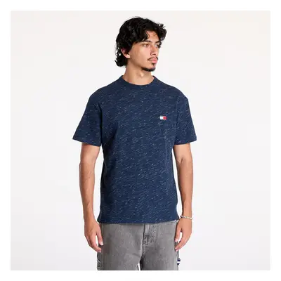 Tričko Tommy Jeans Badge Crew Neck T-Shirt Dark Night Navy