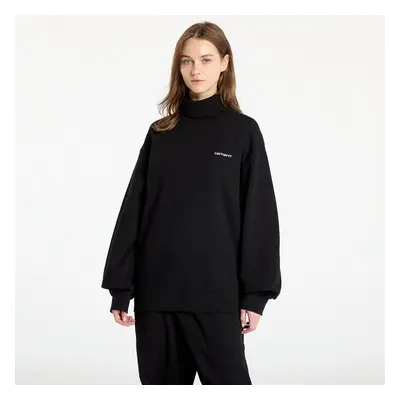 Svetr Carhartt WIP Script Mockneck Sweat UNISEX Black