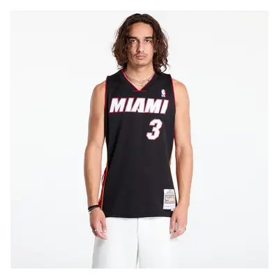 Dres Mitchell & Ness Miami Heat Dwayne Wade Swingman Jersey Black