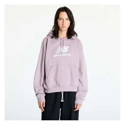 Mikina New Balance Sport Essentials French Terry Logo Hoodie Ice Wine