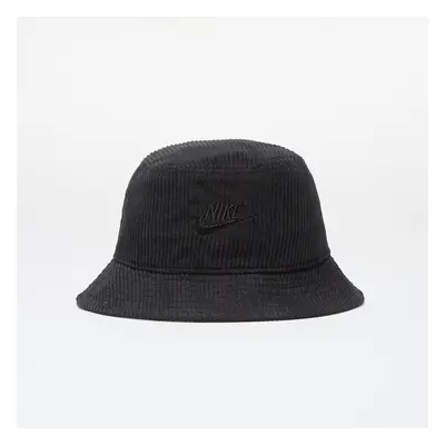 Klobouk Nike Apex Corduroy Bucket Hat Black/ Black