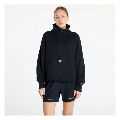 Mikina Under Armour Project Rock Half Zip Pullover Black