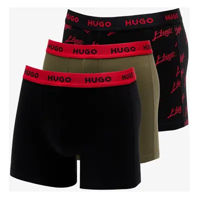 Boxerky Hugo Boss Design Trunk 3-Pack Multicolor