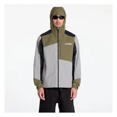 Bunda adidas Xperior Hybrid RAIN.RDY Jacket Ch Solid Grey/ Olive Strata/ Carbon