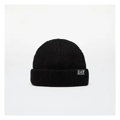 Čepice EA7 Emporio Armani Beanie Hat Nero