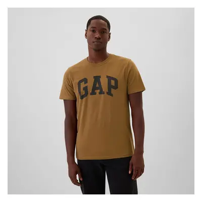 Tričko GAP Logo Tee Palomino Brown Global