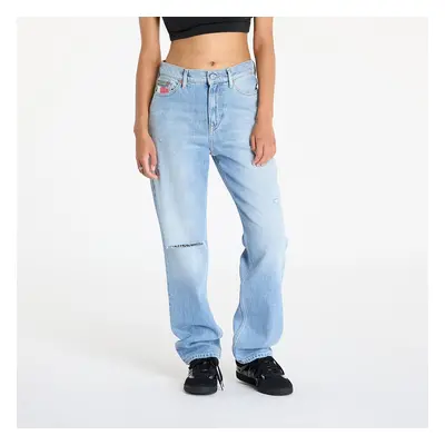 Kalhoty Tommy Jeans Izzie Hgh Slim Straight Jeans Denim