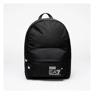 Batoh EA7 Emporio Armani Unisex Backpack Black/ White Logo