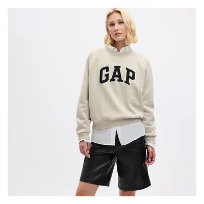 Mikina GAP Logo Sweatshirt Moonstone