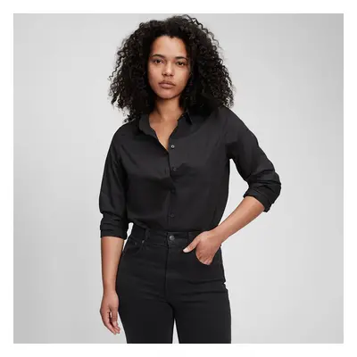 Košile GAP Perfect Shirt True Black