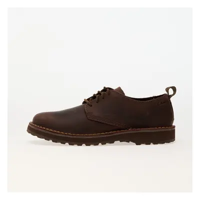 Tenisky Clarks Originals Solsbury Lace Dark Brown Lea EUR