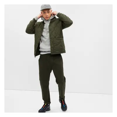 Bunda GAP Quilted Bomber Jacket Deep Depths