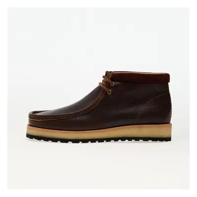 Tenisky Clarks Originals Wallabee Scout Dark Tan Lea EUR