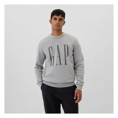 Mikina GAP Fleece Sweatshirt Pilot Grey