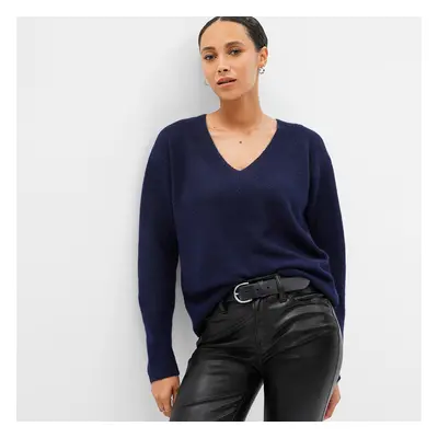 Svetr GAP V Neck Sweater Navy Uniform