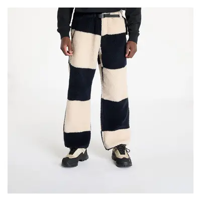 Kalhoty Gramicci Checkered Sherpa Pant Natural / Navy Check