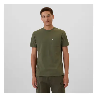 Tričko GAP Logo Pocket Tee Olive Night