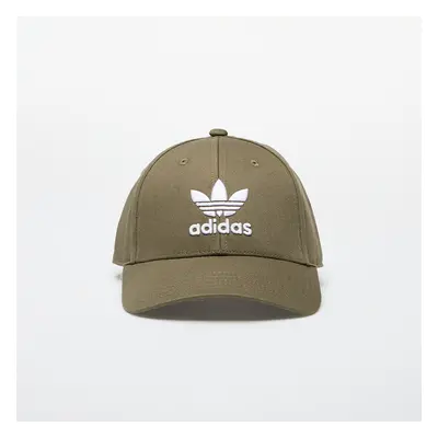 Kšiltovka adidas Trefoil Baseball Cap Olive Strata/ White