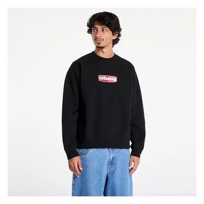 Mikina OBEY Dago Crew Sweatshirt Black