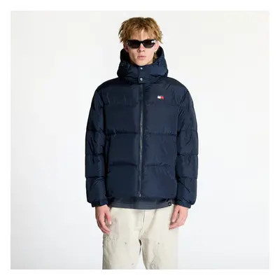 Bunda Tommy Jeans Flag Back Alaska Puffer Jacket Blue