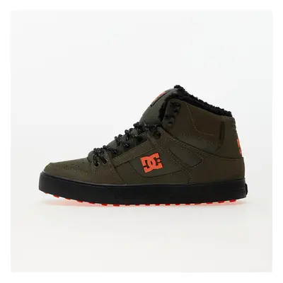 Tenisky DC Pure Ht Wc Wnt Shoe Dusty Olive/ Orange EUR