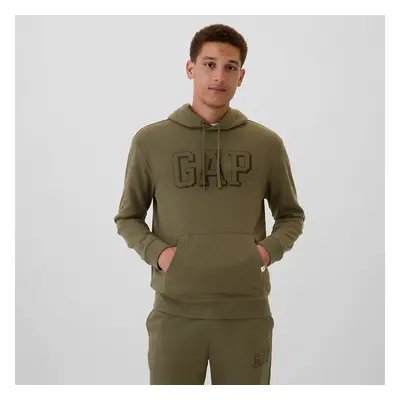 Mikina GAP Gap Athletic Hoodie Olive Night