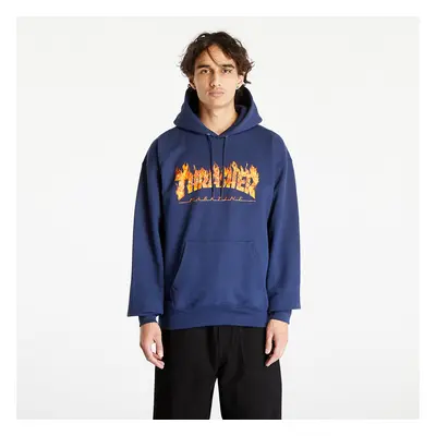 Mikina Thrasher Inferno Hood Navy Blue