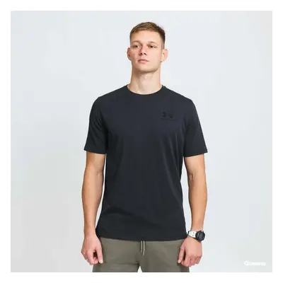 Tričko Under Armour Sportstyle Left Chest SS Tee černé