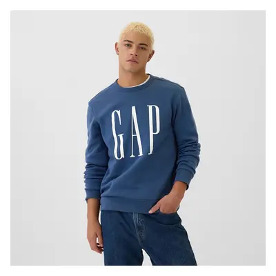 Mikina GAP Fleece Sweatshirt Blue Shade