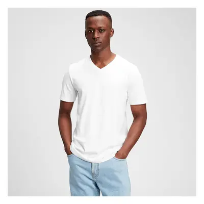 Tričko GAP Classic Vneck Tee Optic White