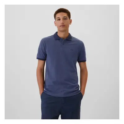 Tričko GAP Logo Polo Blue Eoe