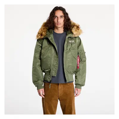 Bunda Alpha Industries 45P Hooded Sage-Green