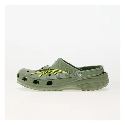 Tenisky Crocs Classic Webbing Clog Moss/ Multi EUR