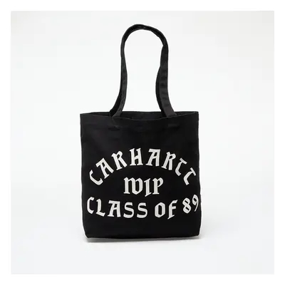 Taška Carhartt WIP Canvas Graphic Class of Print Tote Bag Black/ Tonic