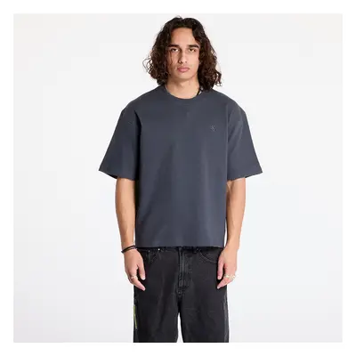 Tričko Calvin Klein Jeans Slub Rib Tee Ebony