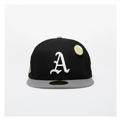 Kšiltovka New Era Oakland Athletics Contrast Pin 59FIFTY Fitted Cap Black