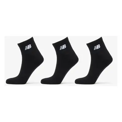 New Balance Everyday Ankle Socks 3-Pack Black