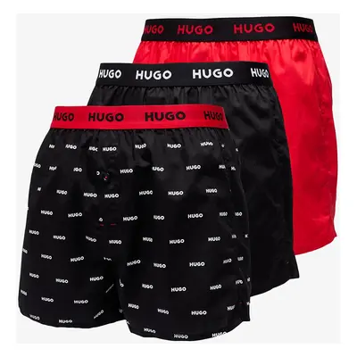 Trenky Hugo Boss Woven Boxer 3-Pack Multicolor