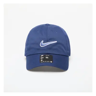 Kšiltovka Nike Club Unstructured Swoosh Cap Midnight Navy/ Midnight Navy