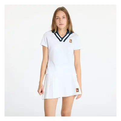 Tričko Nike x YOON Women's Short-Sleeve Polo White/ Armory Navy