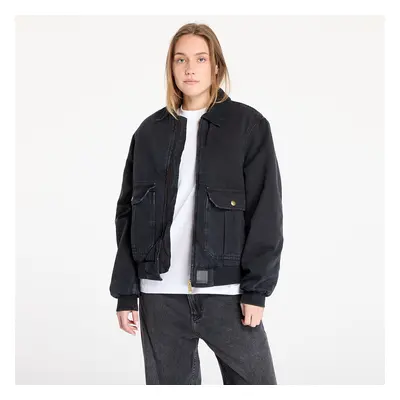 Bunda Carhartt WIP Stanton Jacket UNISEX Black/ Black Stone Washed