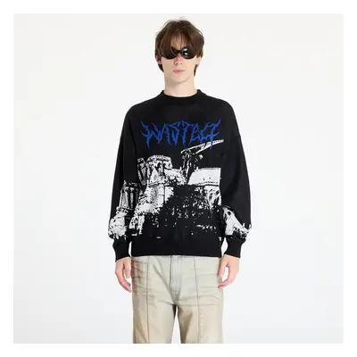 Svetr Wasted Paris Vault Sweater Black