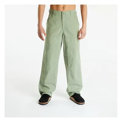 Kalhoty Nike Sportswear Men's Double-Panel Pants Oil Green/ White