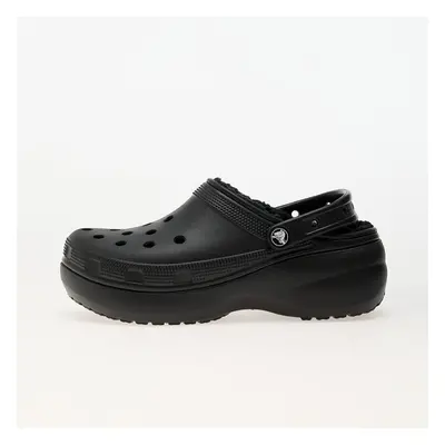 Tenisky Crocs Classic Platform Lined Clog W Black EUR