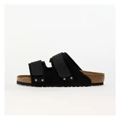 Tenisky Birkenstock Uji Nubuck/Suede Leather Black EUR