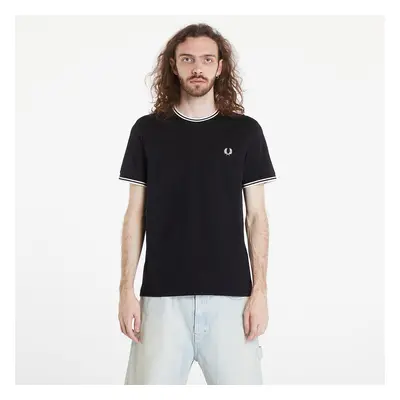 Tričko FRED PERRY Twin Tipped T-Shirt Black