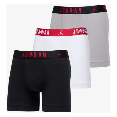 Boxerky Jordan Flight Cotton Core 3-Pack Boxer Brief Black/ White