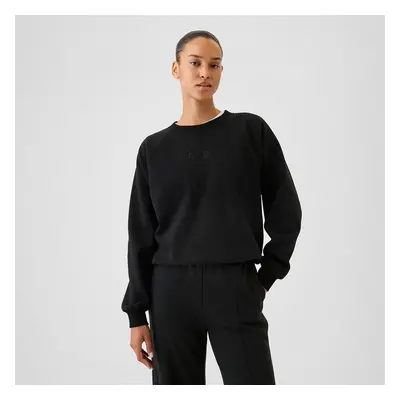 Mikina GAP Pullover Crew Black Logo