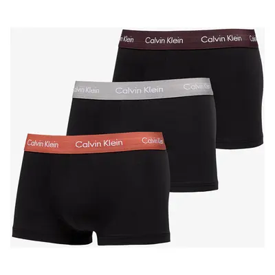 Boxerky Calvin Klein Low Rise Trunk 3-Pack Black